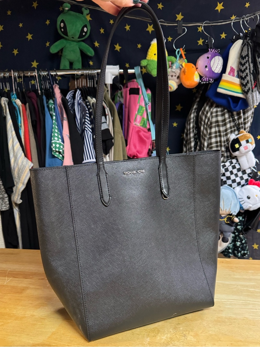 MICHAEL KORS Black Tote Bag